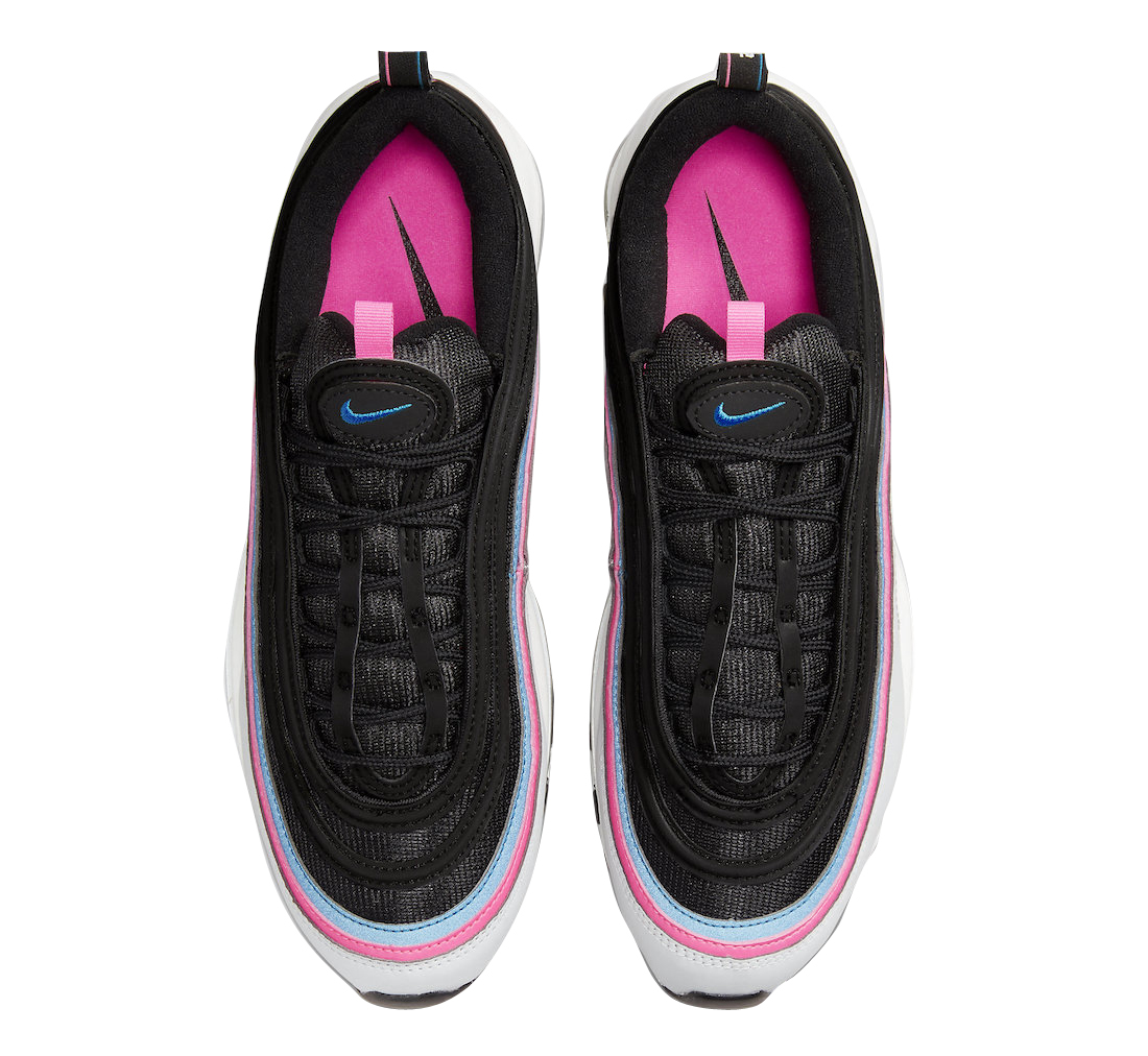 Nike Air Max 97 Black Pink Blue DZ4392-001