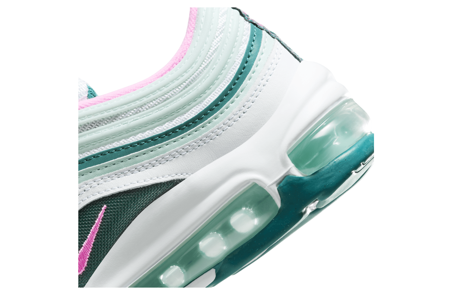 Nike Air Max 97 GS White / Geode Teal