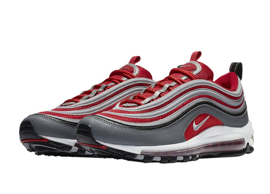 Size 9 Nike Air Max 97 Game Royal University Red Style # 921826-404 Nice  Conditi
