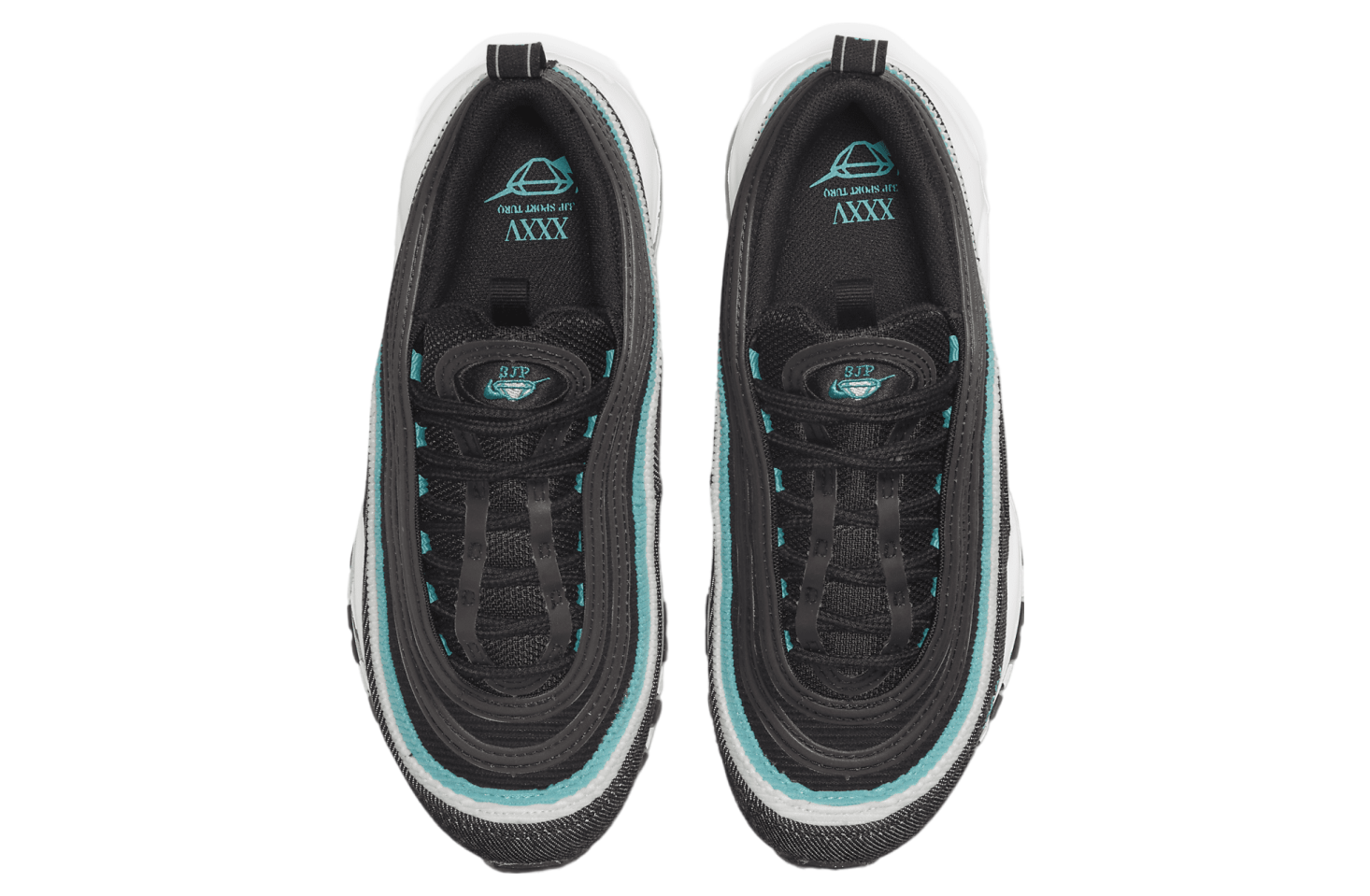 Nike Air Max 97 SE GS Black / Sport Turquoise