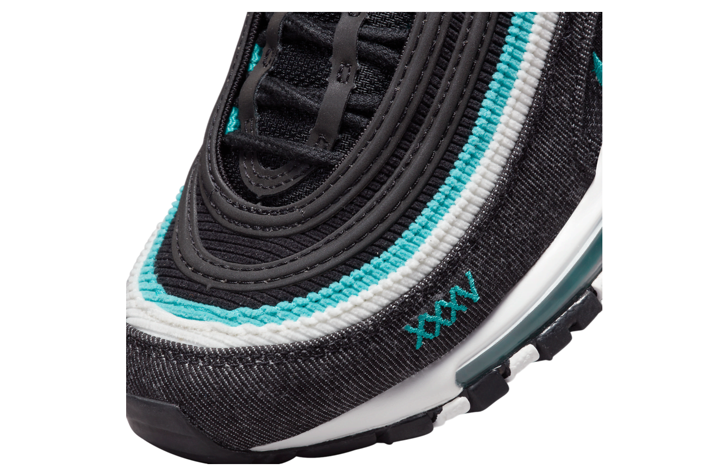 Nike Air Max 97 SE GS Black / Sport Turquoise