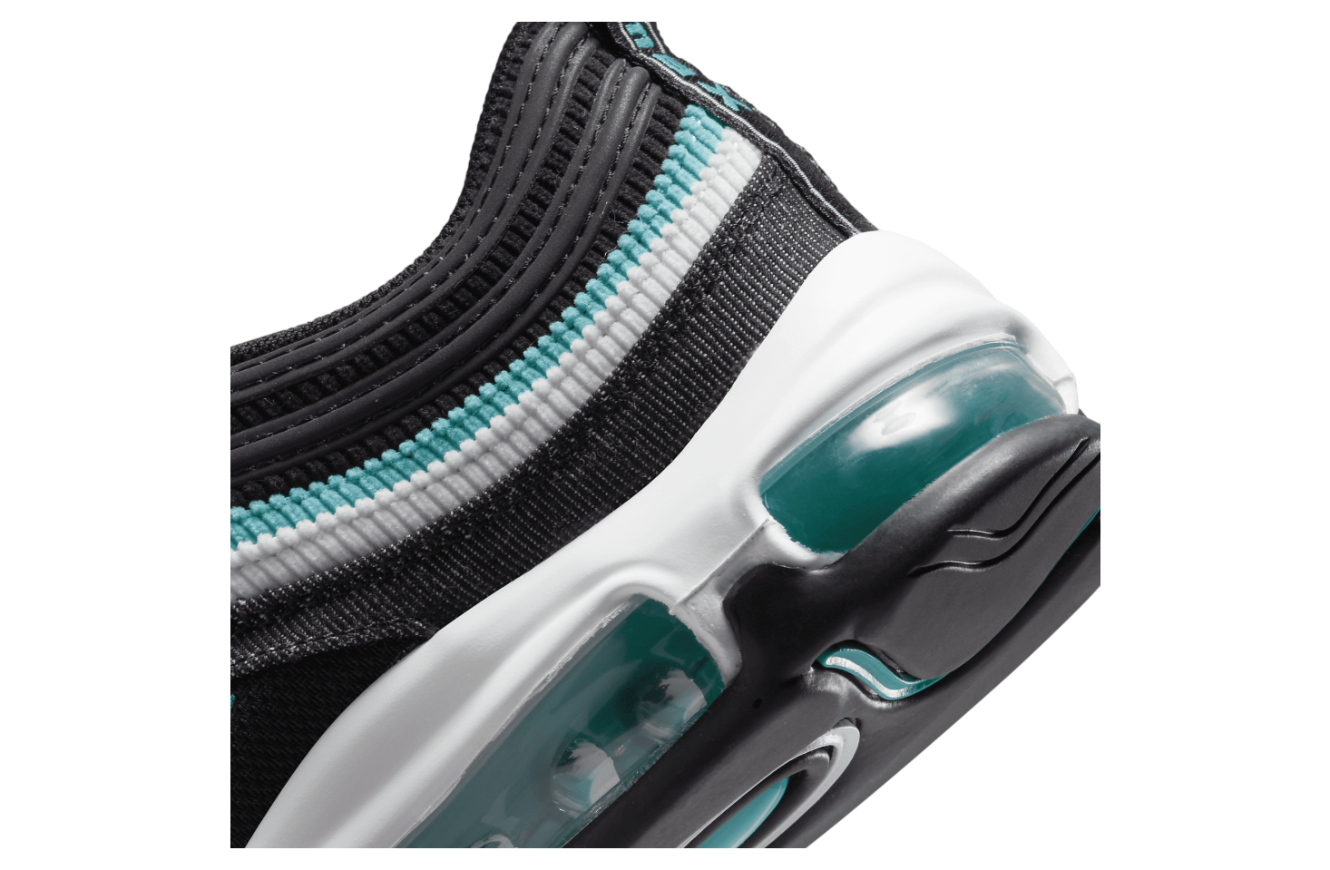 Nike Air Max 97 SE GS Black / Sport Turquoise