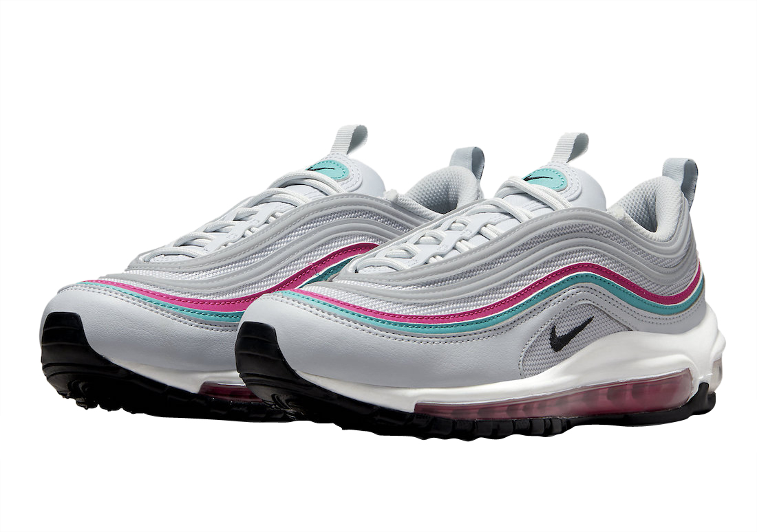 pink purple and blue air max 97