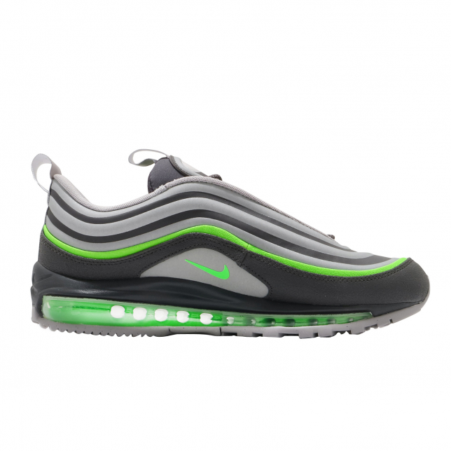 nike air max 97 utility grey electric green