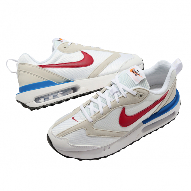 Nike Air Max Dawn White/Red/Photo Blue/Black Men's Shoe - Hibbett