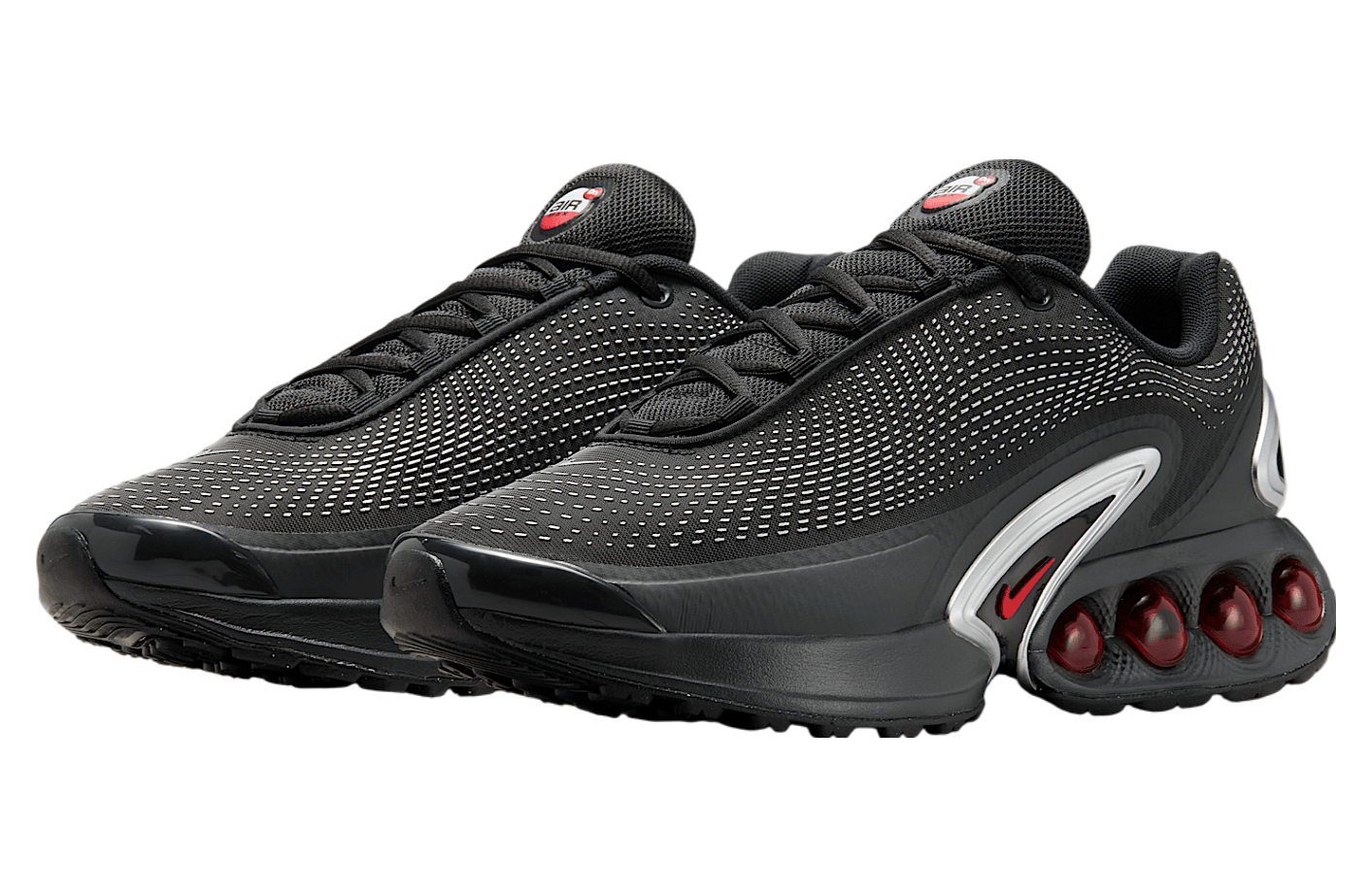 Nike Air Max Dn Black / Metallic Silver / University Red