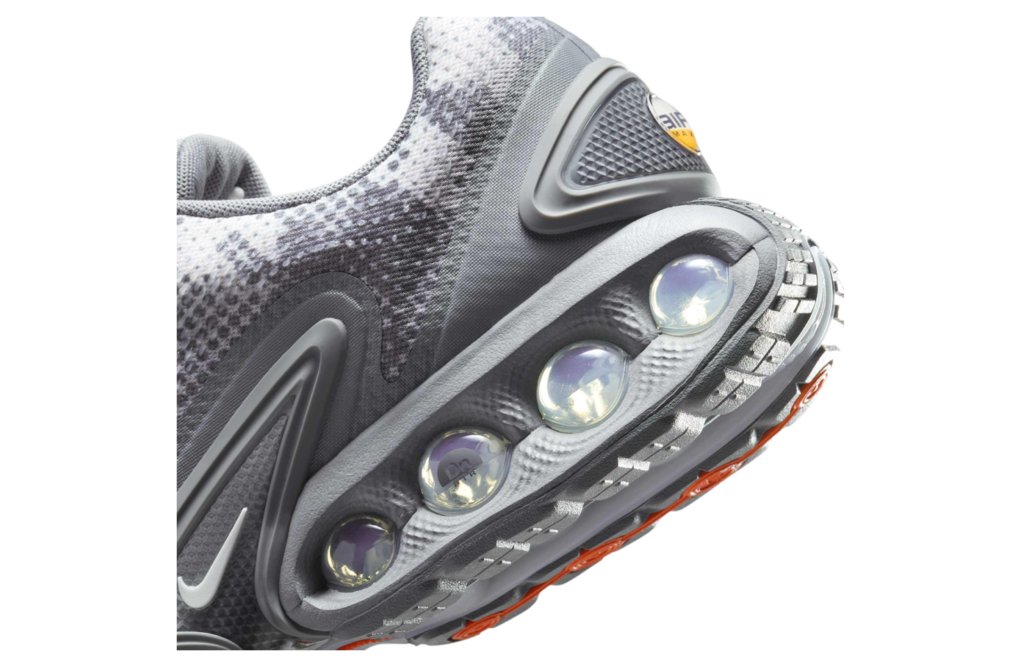 Nike Air Max Dn Cool Grey / Metallic Silver / Vivid Orange
