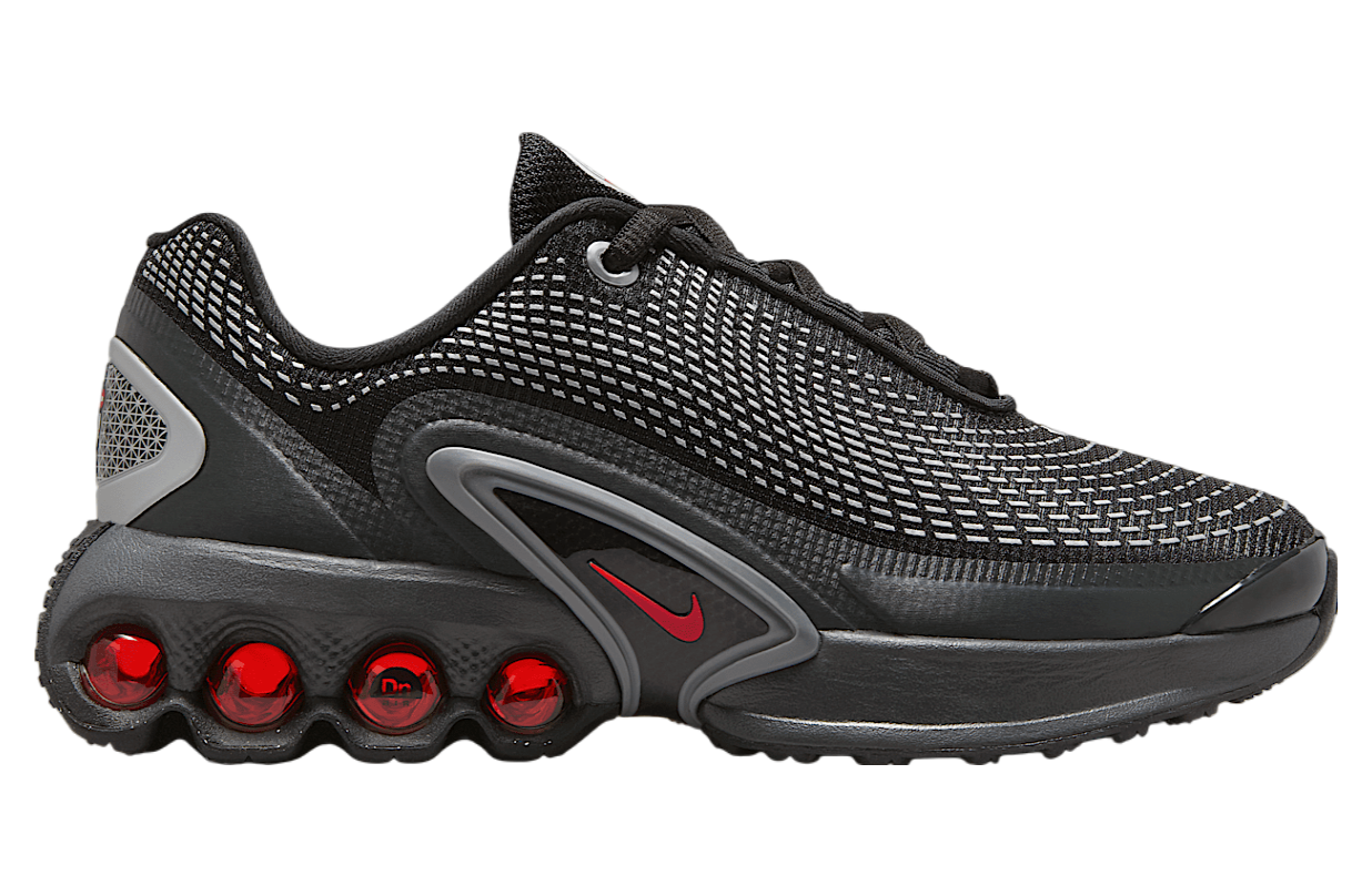 Nike Air Max Dn Gs Black / Metallic Silver / University Red