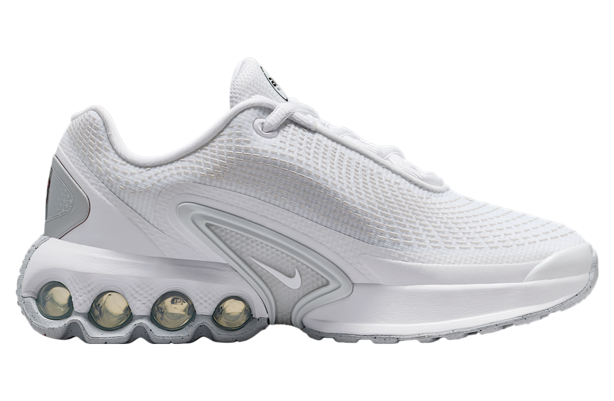Nike Air Max Dn Gs White / Metallic Silver / White
