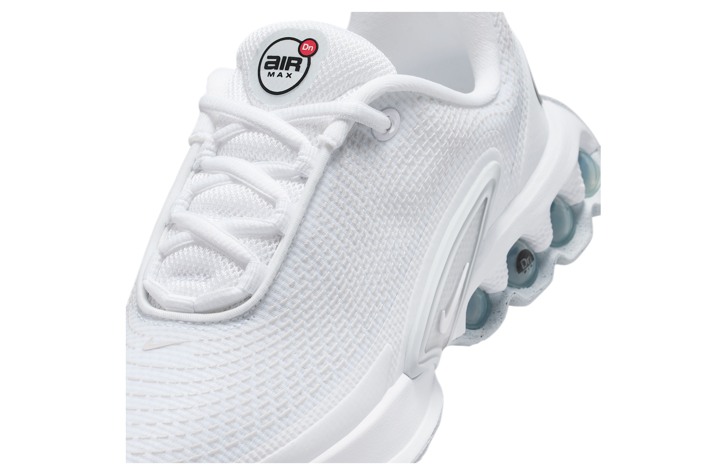 Nike Air Max Dn Gs White / Metallic Silver / White