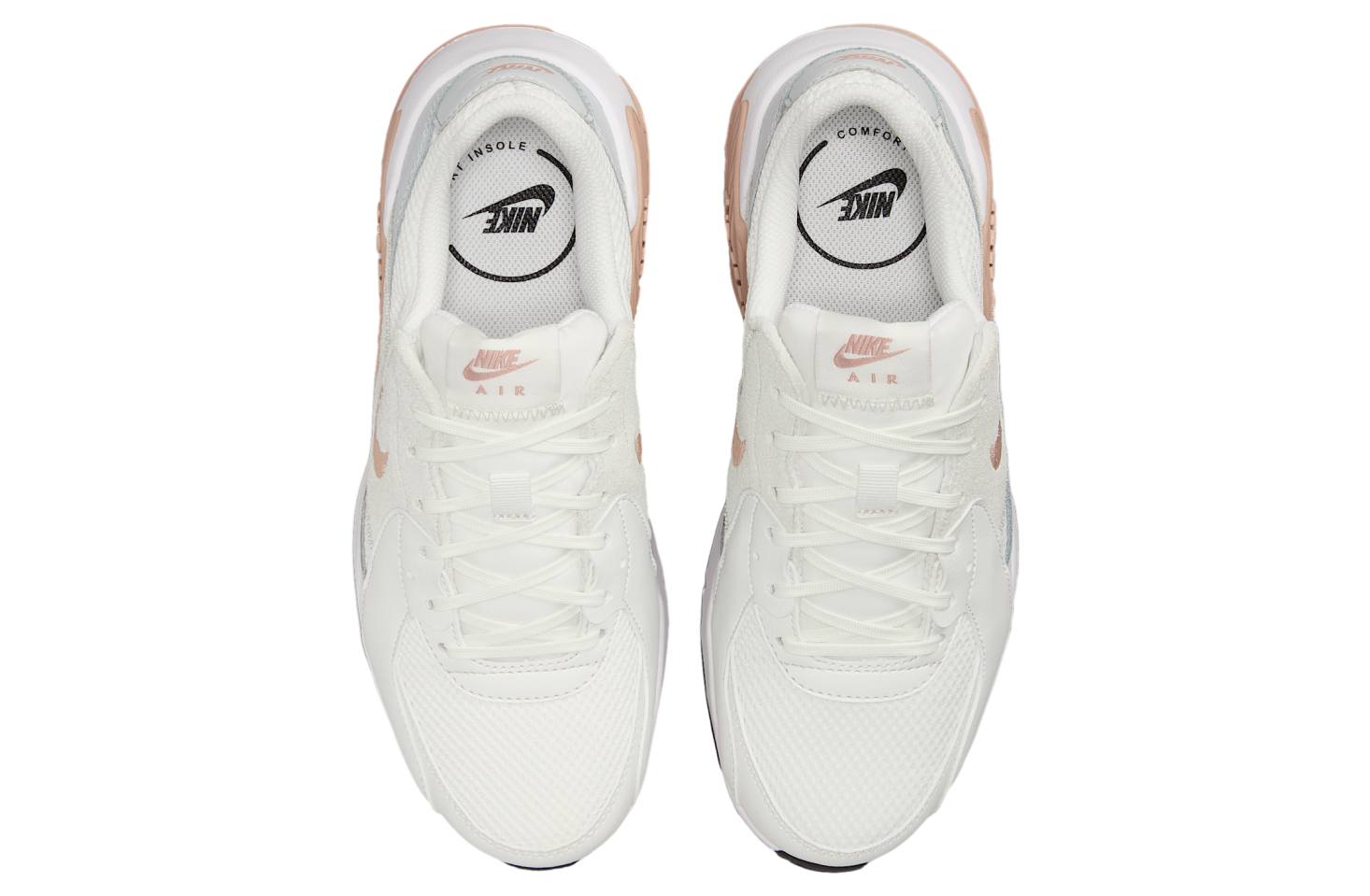 アイケア Chie Nike Air Max Excee WMNS Summit White / Pure Platinum - Jun