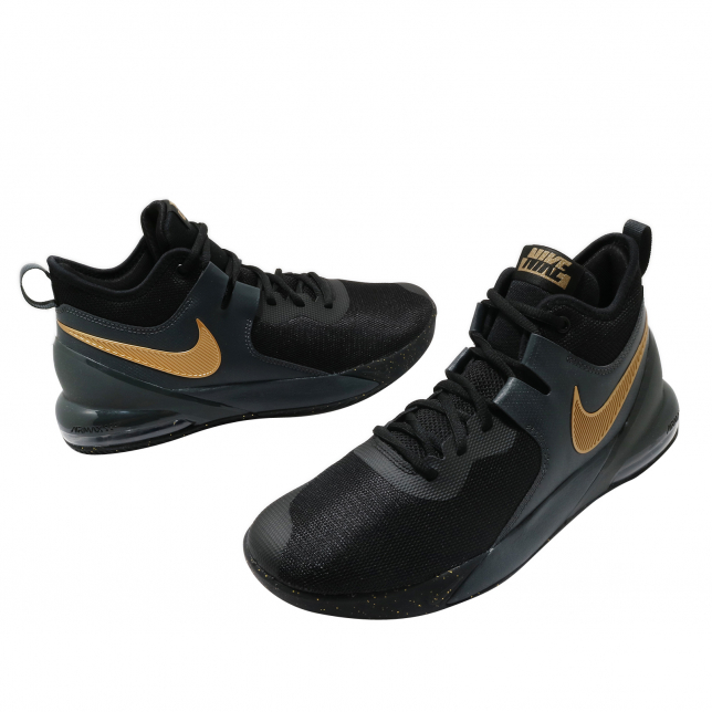 Nike Air Max Impact Black Metallic Gold CI1396005