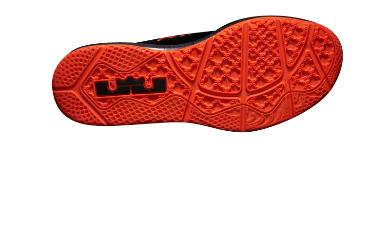 Nike Air Max LeBron 10 Low - Black / Total Crimson 579765001