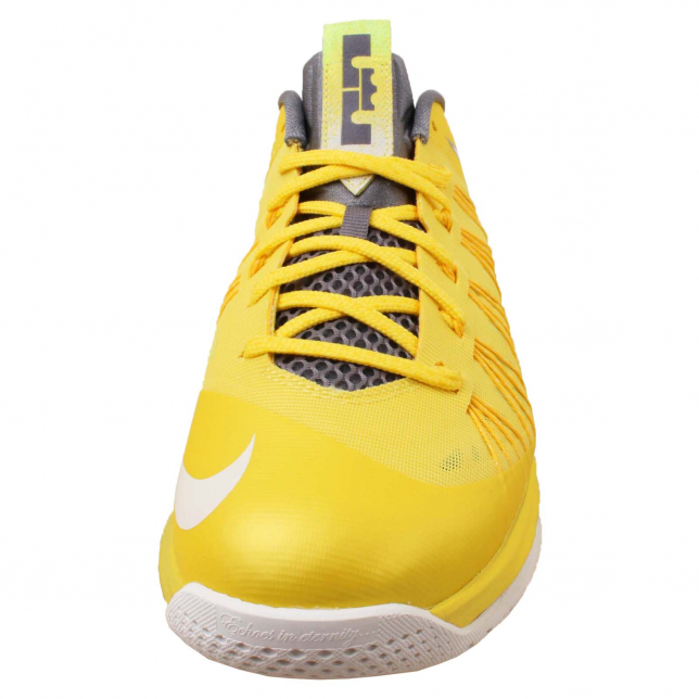 Nike Air Max LeBron 10 Low - Sonic Yellow / Sail - Cool Grey - Tour Yellow 579765700