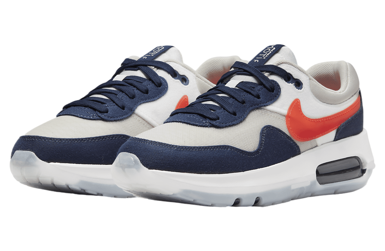 Nike Air Max Motif GS Light Bone / Midnight Navy