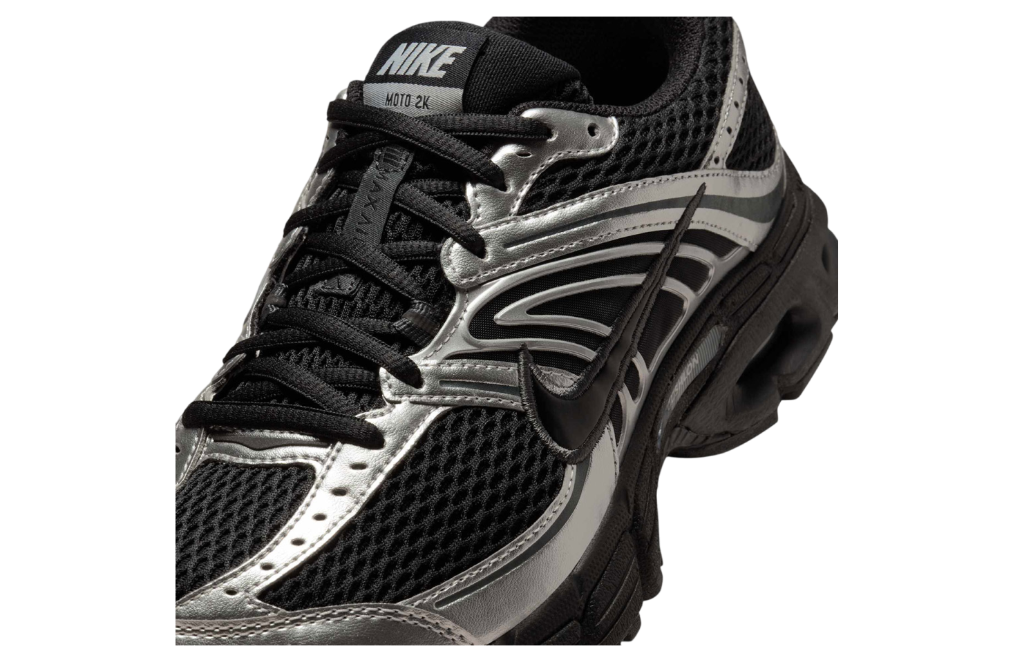 Nike Air Max Moto 2k Wmns Black / Metallic Silver/