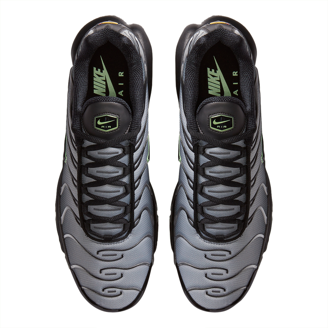 Nike Air Max Plus Black Grey Vapour Green CZ7552-001 - KicksOnFire.com