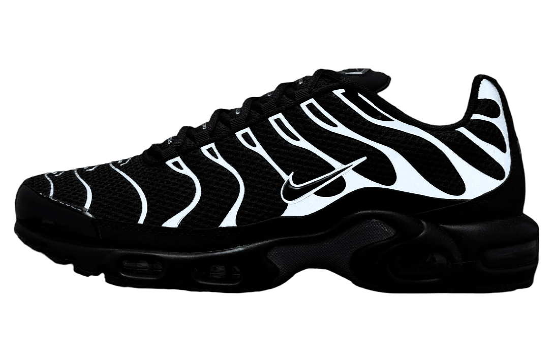 Nike Air Max Plus Black Reflective Silver