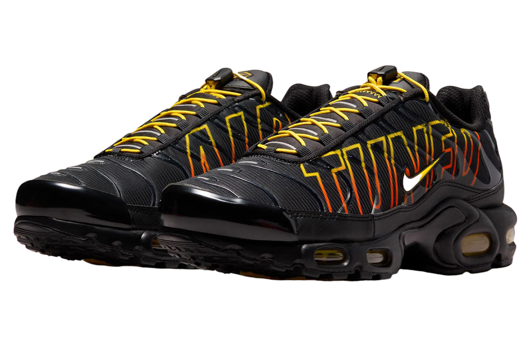 NIKE Air Max Plus ブラック/イエロー リーク】Nike Air Max Plus 