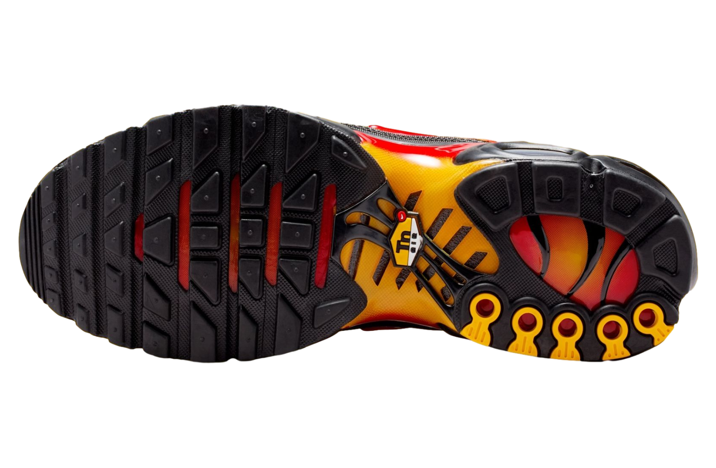 Nike Air Max Plus Black / University Gold / University Red