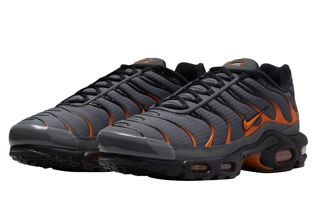 Nike Air Max Plus Grey Black Orange