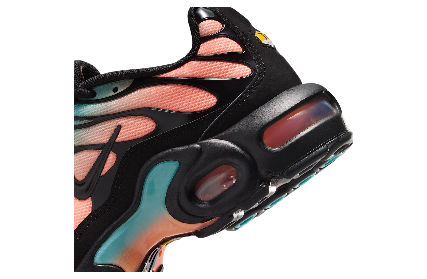 BUY Nike Air Max Plus GS Black / Aurora Green | Kixify