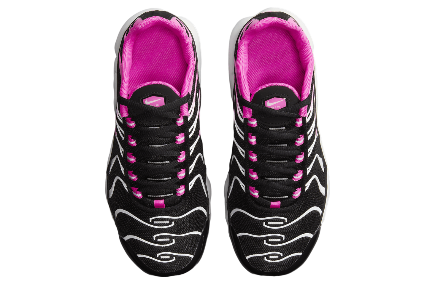 Nike Air Max Plus GS Black / Laser Fuchsia