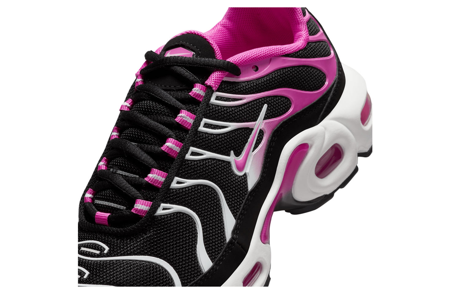 Nike air max plus se herren sneaker black laser fuchsia best sale