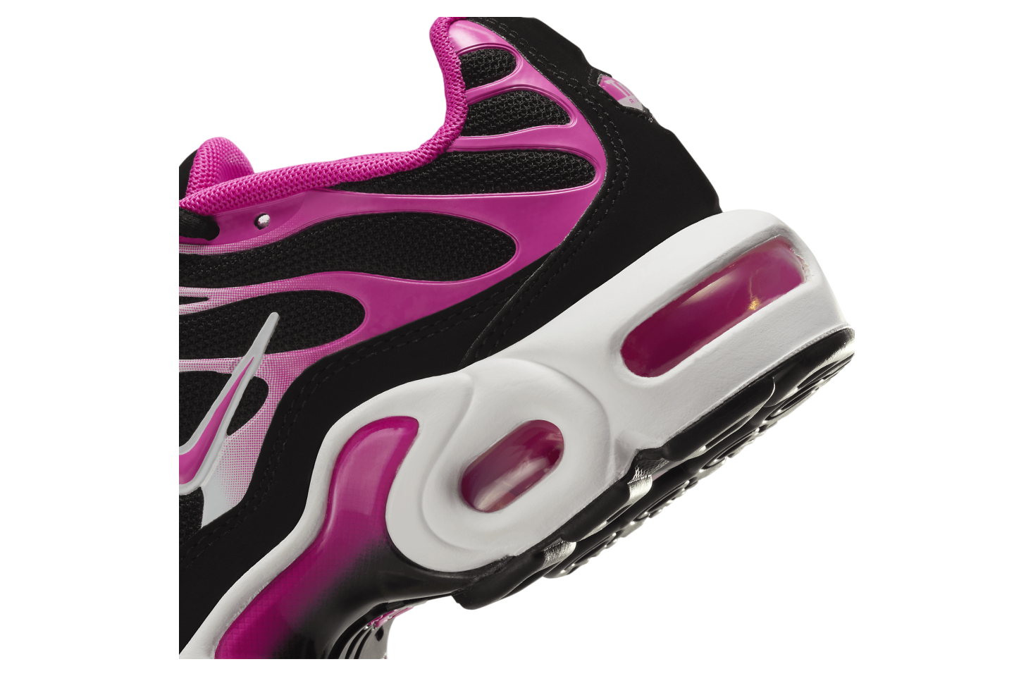 Nike Air Max Plus GS Black / Laser Fuchsia