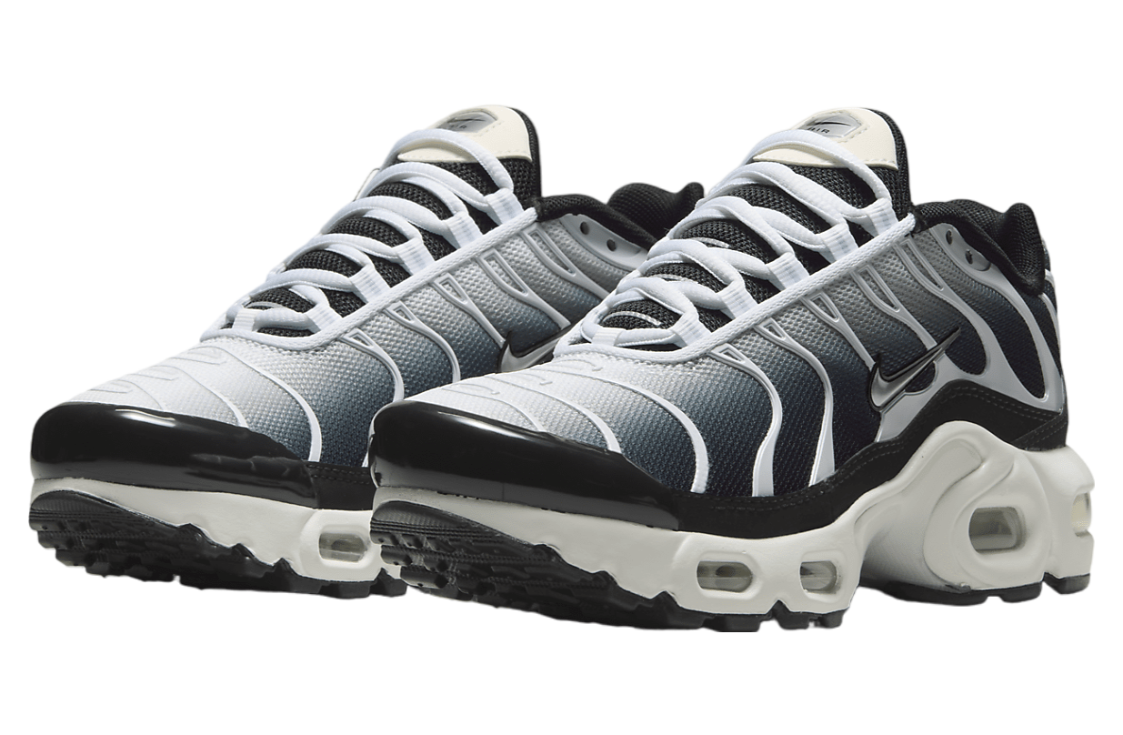 Nike Air Max Plus GS Black / Metallic Cool Grey