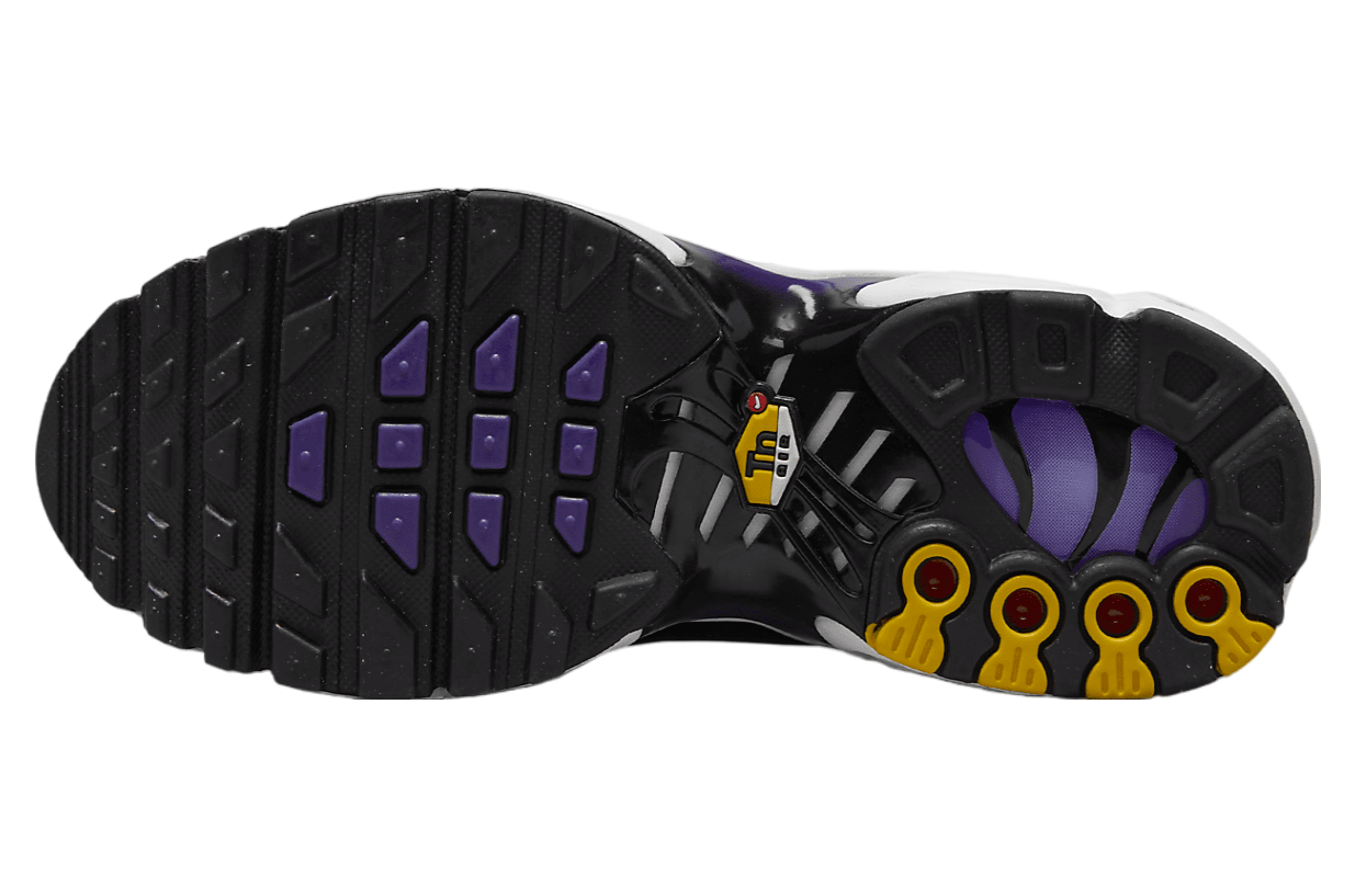 Nike Air Max Plus GS Black / Voltage Purple