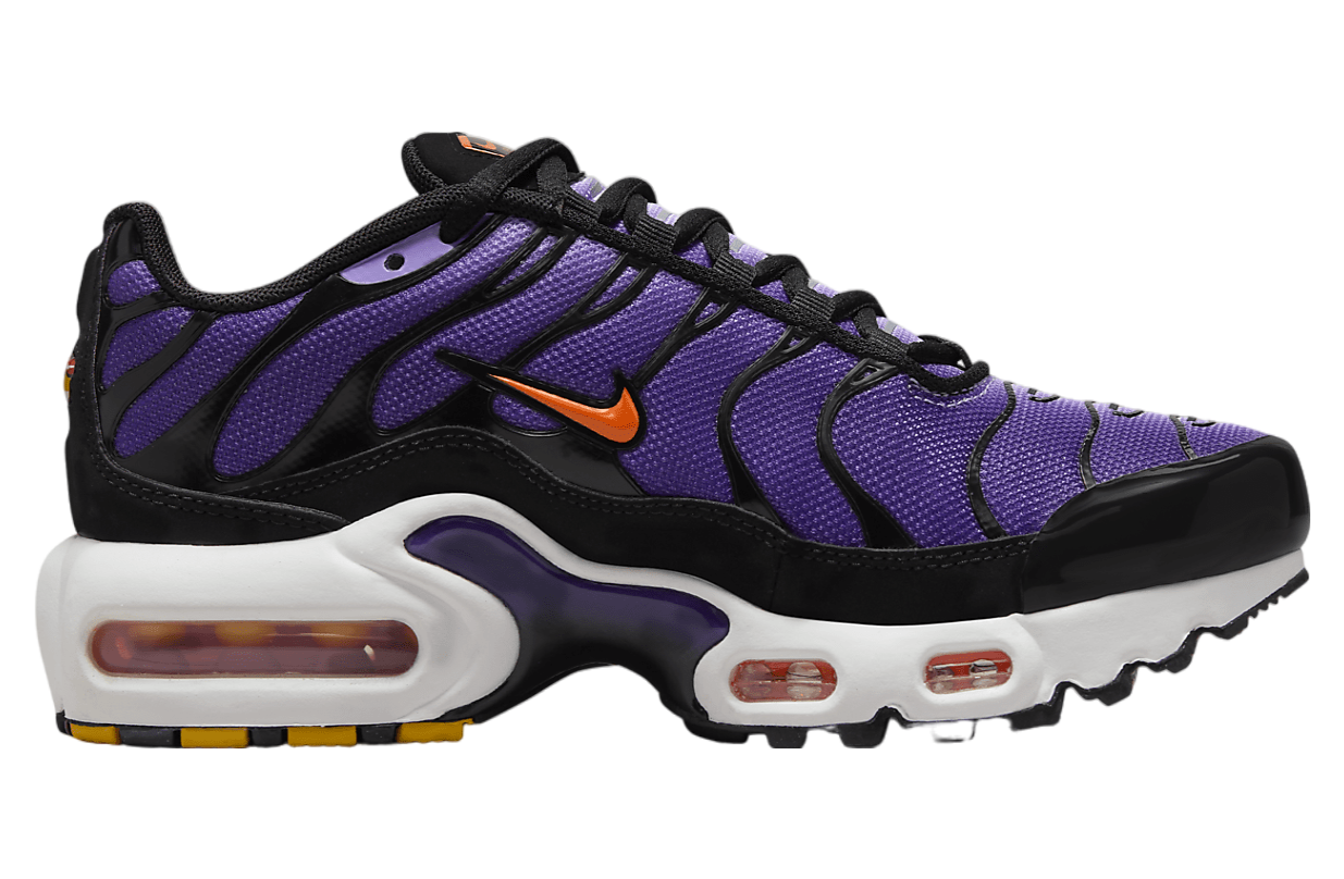 Nike Air Max Plus GS Black / Voltage Purple