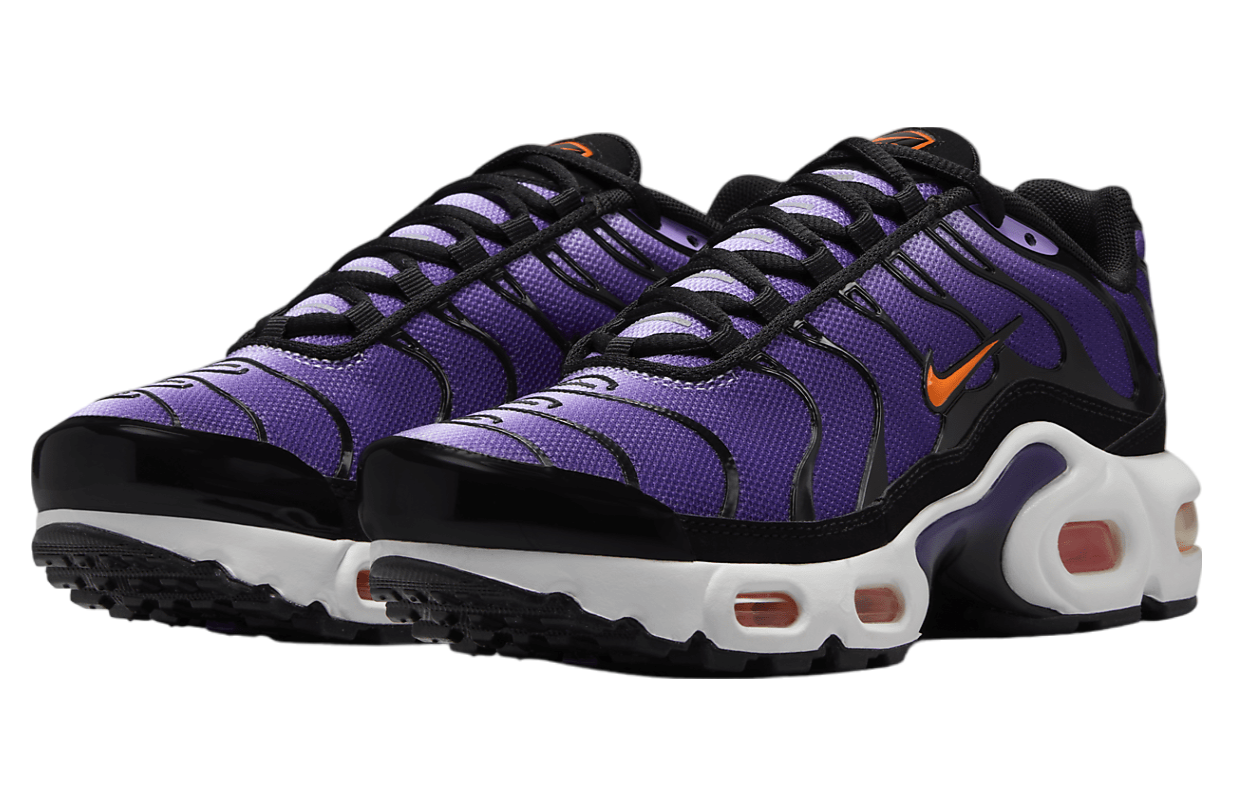 Nike Air Max Plus GS Black / Voltage Purple