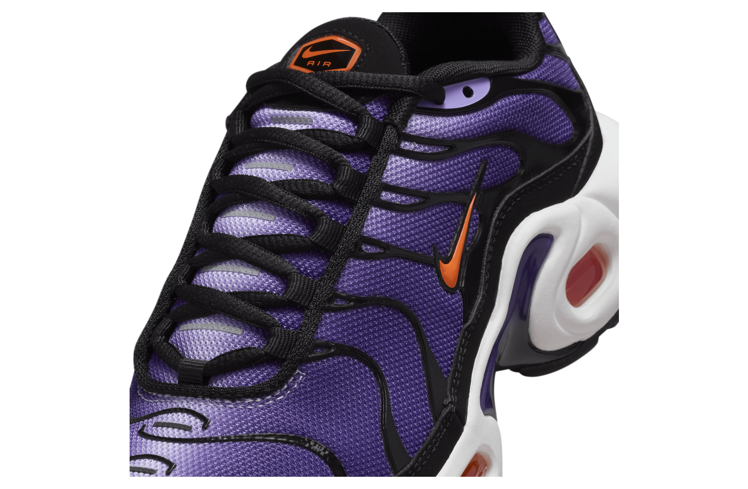 Nike Air Max Plus GS Black / Voltage Purple