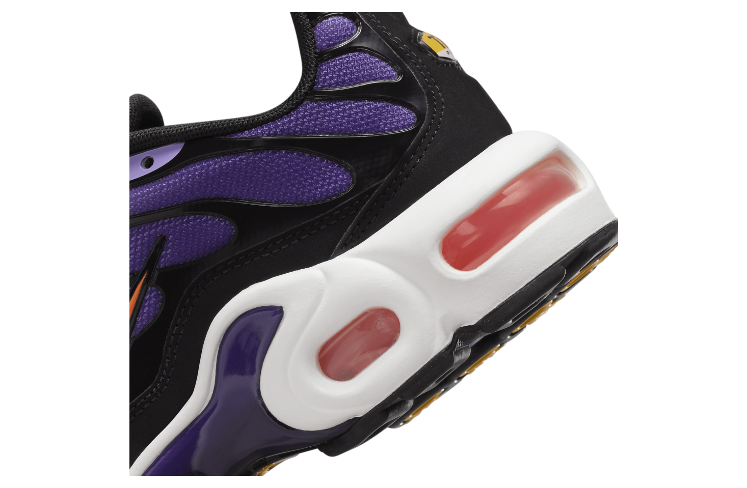 Nike Air Max Plus GS Black / Voltage Purple