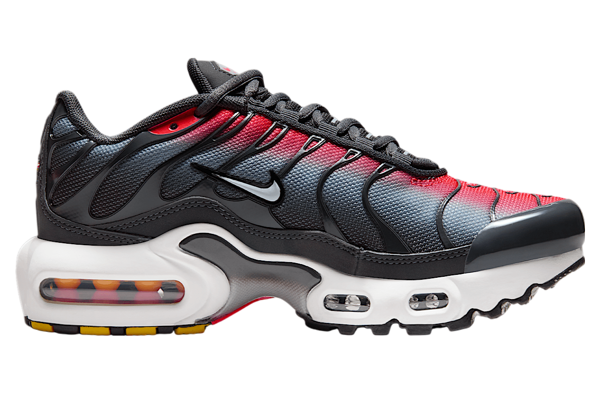 Nike Air Max Plus GS Bright Crimson / Anthracite