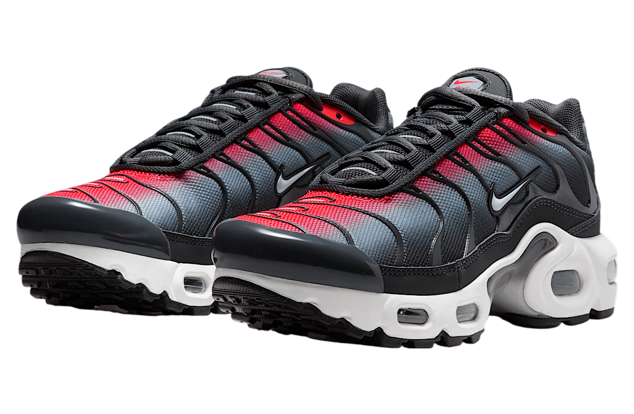 Nike Air Max Plus GS Bright Crimson / Anthracite