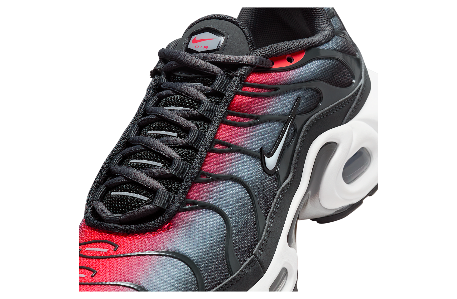 Nike Air Max Plus GS Bright Crimson / Anthracite