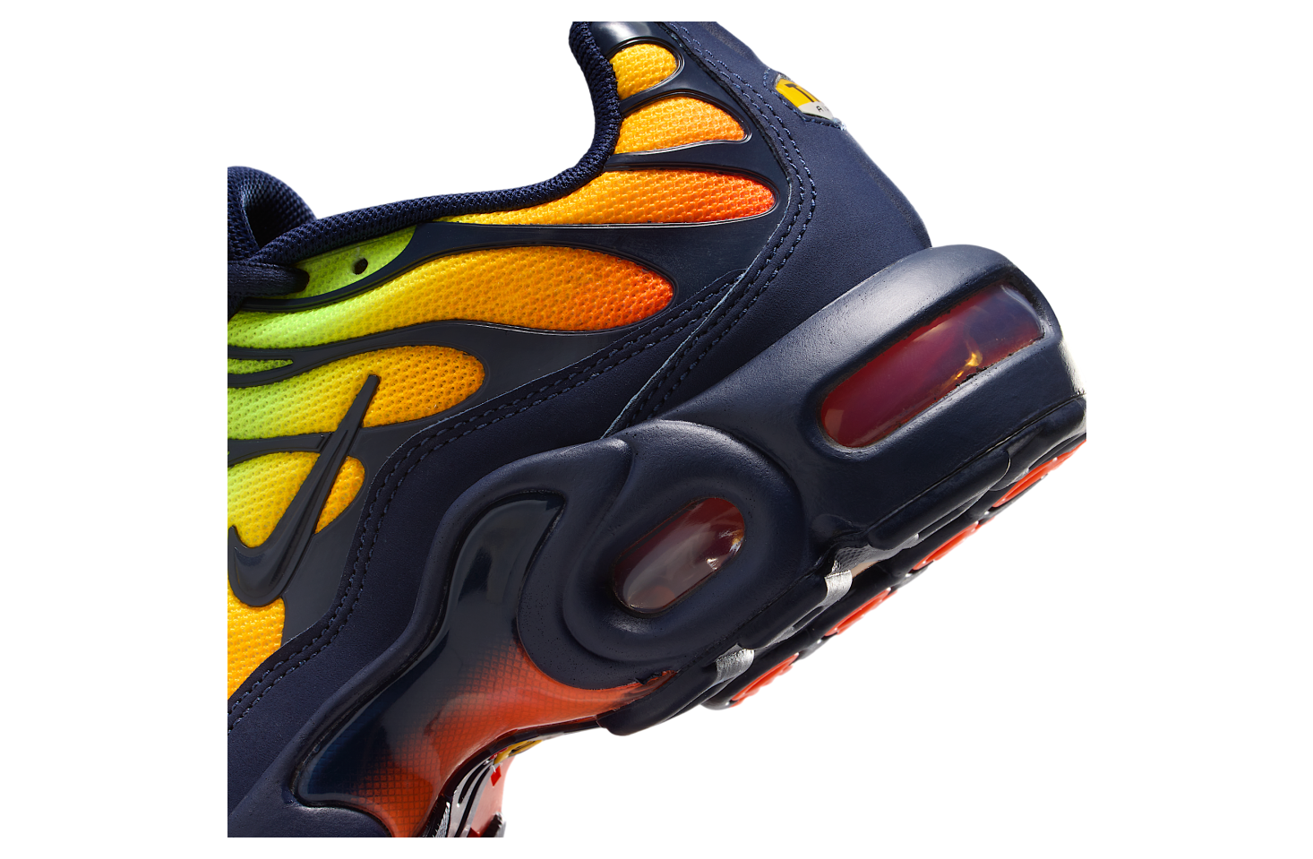 Nike Air Max Plus GS Lemon Venom / Hyper Crimson