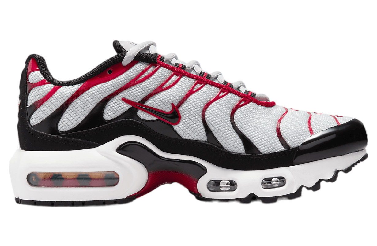 Nike Air Max Plus GS Pure Platinum / University Red