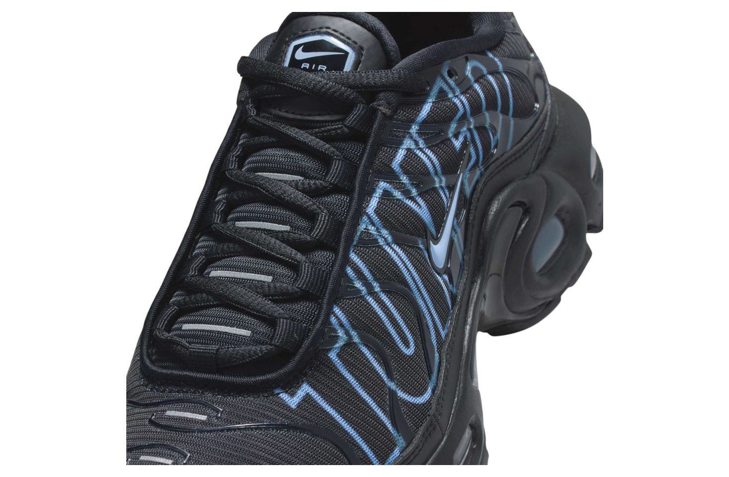 Nike Air Max Plus Gs Tuned Black / University Blue