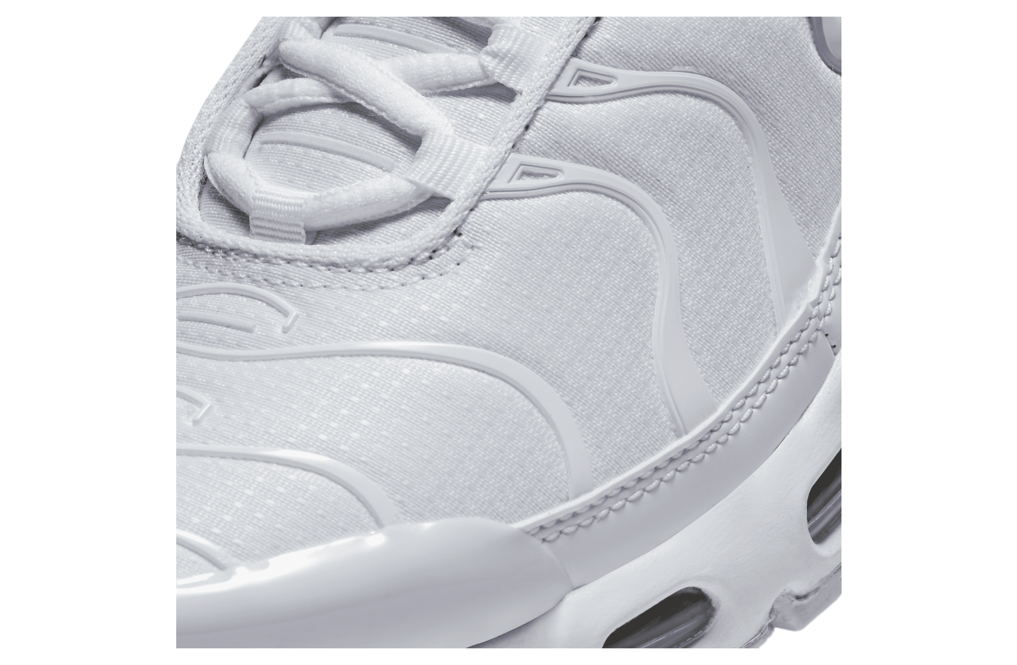 Nike Air Max Plus GS White / Metallic Silver