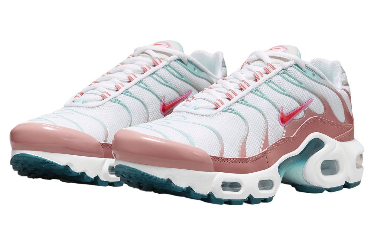 Nike Air Max Plus GS White / Red Stardust