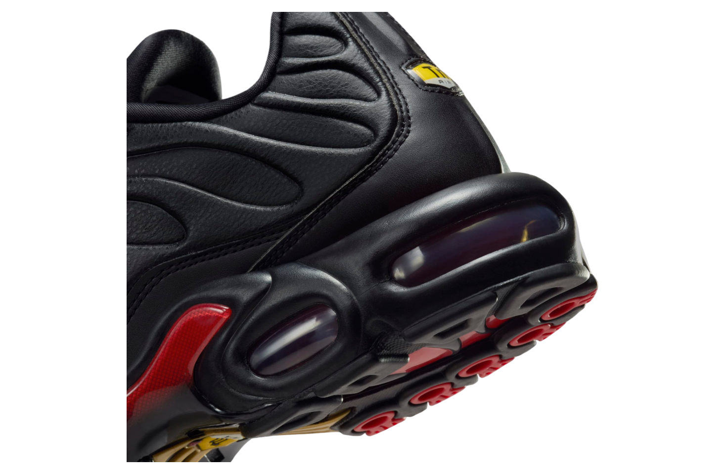 Nike Air Max Plus Leather Black / University Red