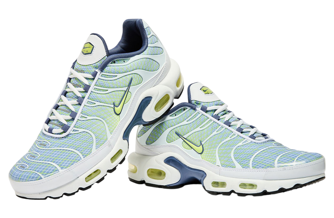 Nike Air Max Plus Wave Grid Pebble Grey / Lime