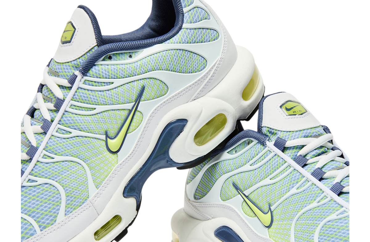 Nike Air Max Plus Wave Grid Pebble Grey / Lime