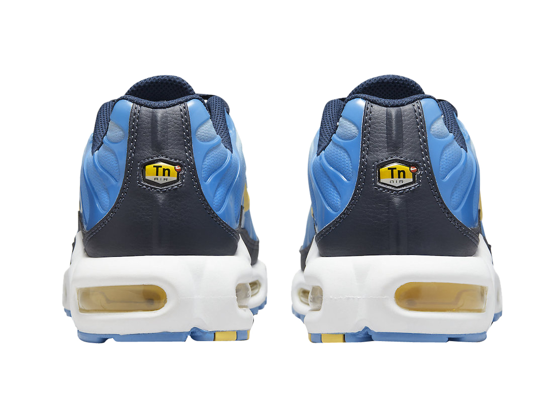 Nike Air Max Plus White Blue Yellow