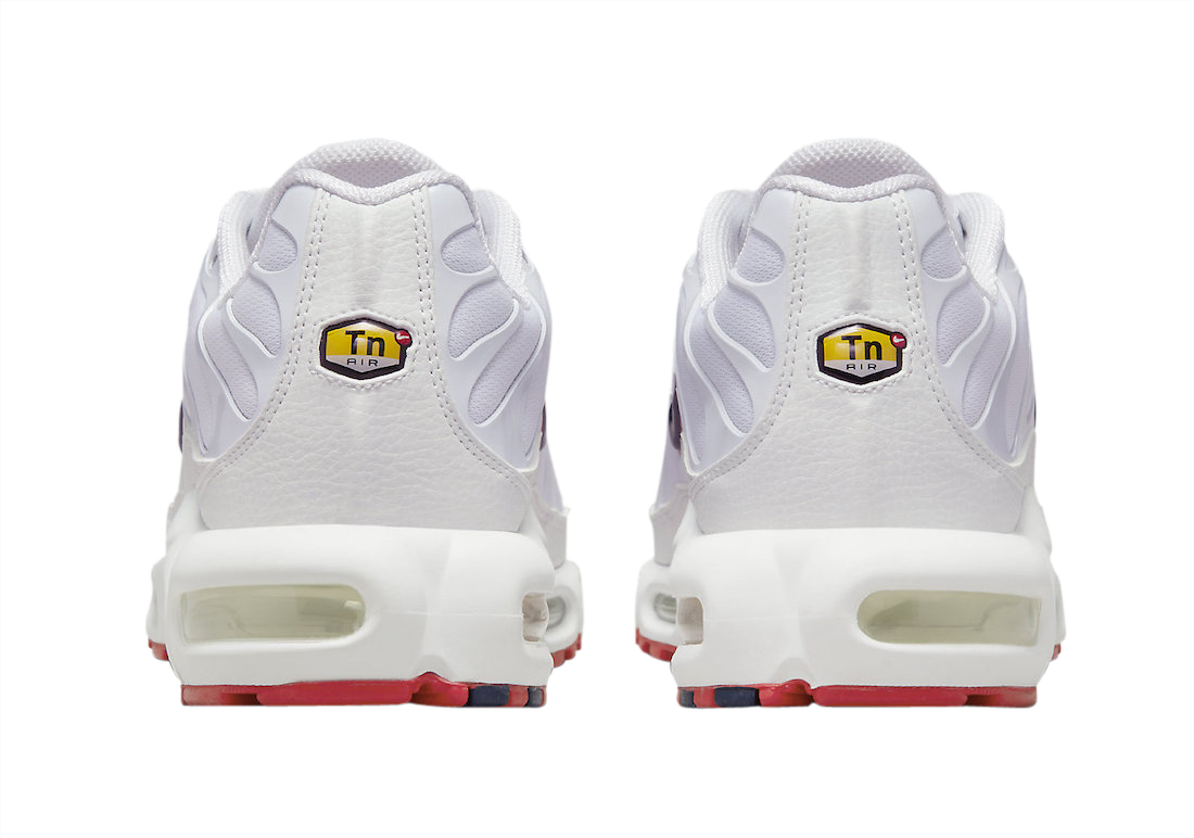 Nike Air Max Plus White University Red