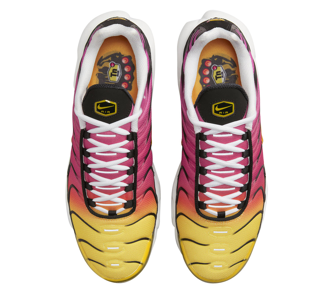 Nike Air Max Plus Yellow Pink Gradient - Dec 2022 - DX0755-600