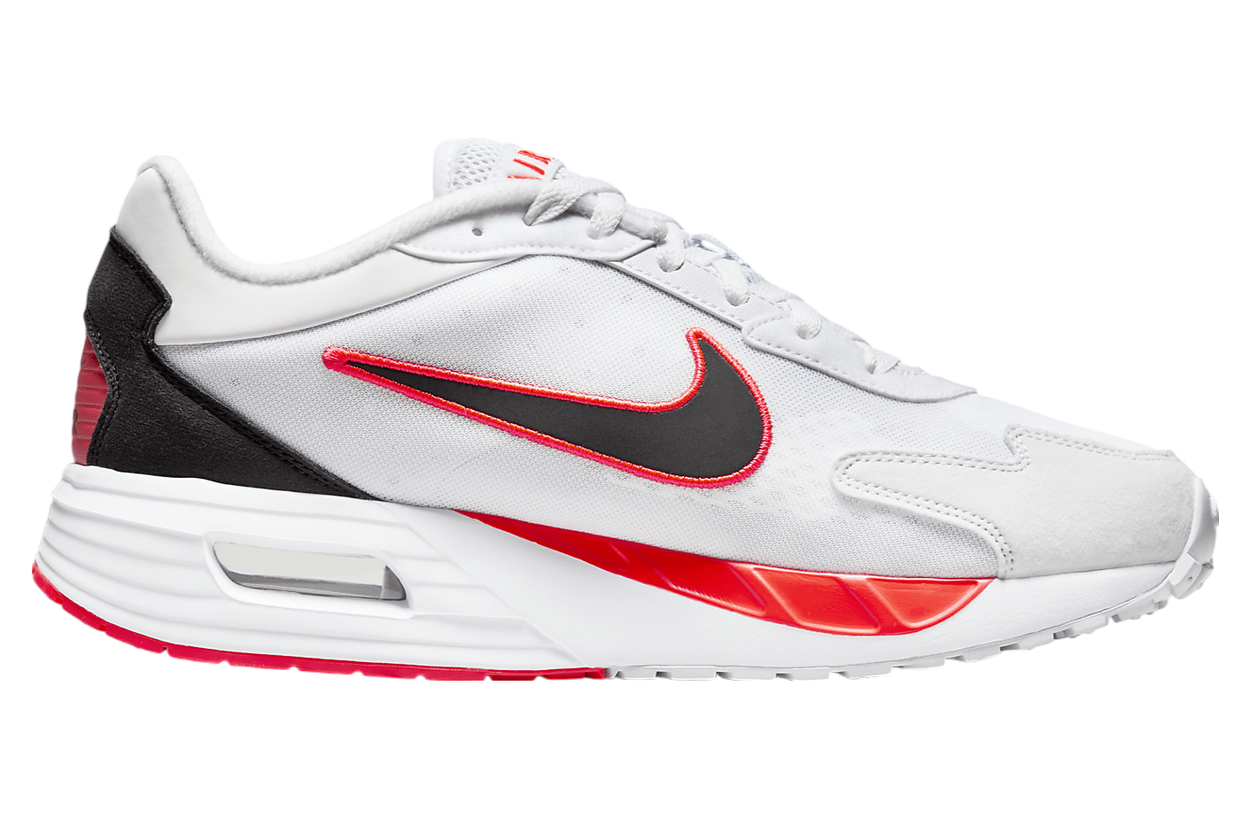 Nike Air Max Solo White / Bright Crimson